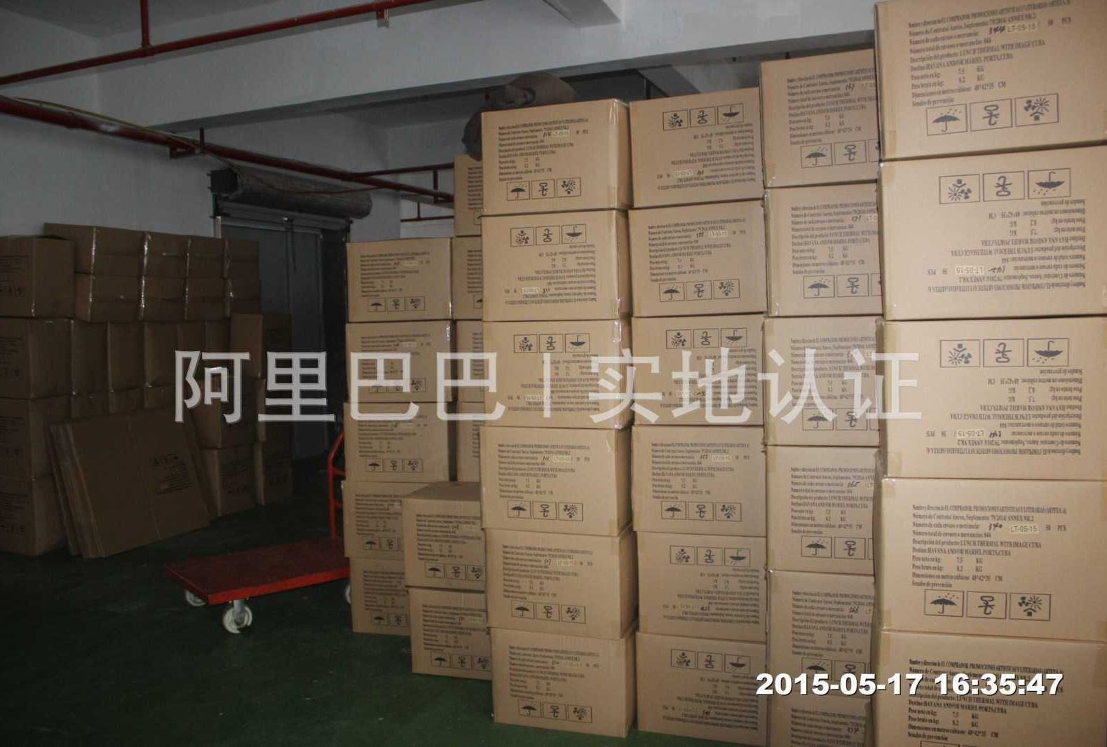 涤纶大容量旅行背包 户外运动蓝色广告促销笔记本电脑背包 21