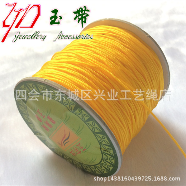 玉带牌72号玉线0.8mm72号台湾玉线diy玉项链编织绳子锦纶低价批发 22