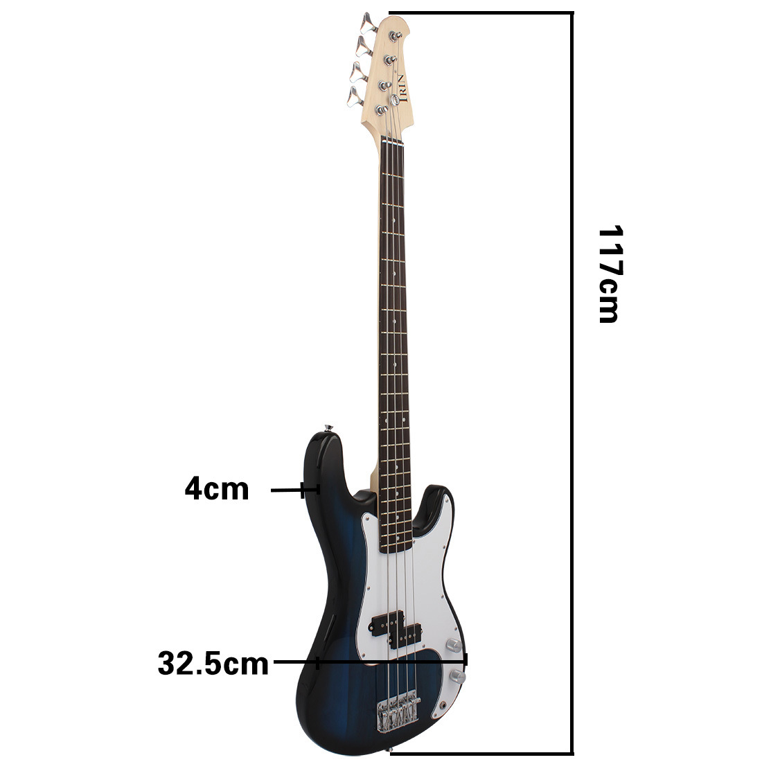 IRIN电贝司四弦电贝斯低音吉他儿童初学专业演奏摇滚4弦贝斯BASS 2