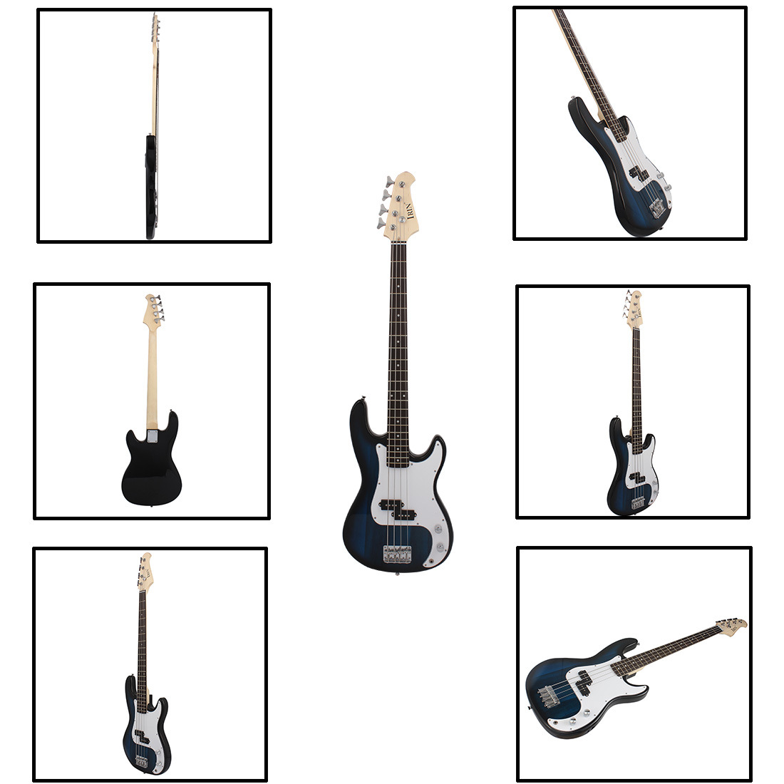IRIN电贝司四弦电贝斯低音吉他儿童初学专业演奏摇滚4弦贝斯BASS 6