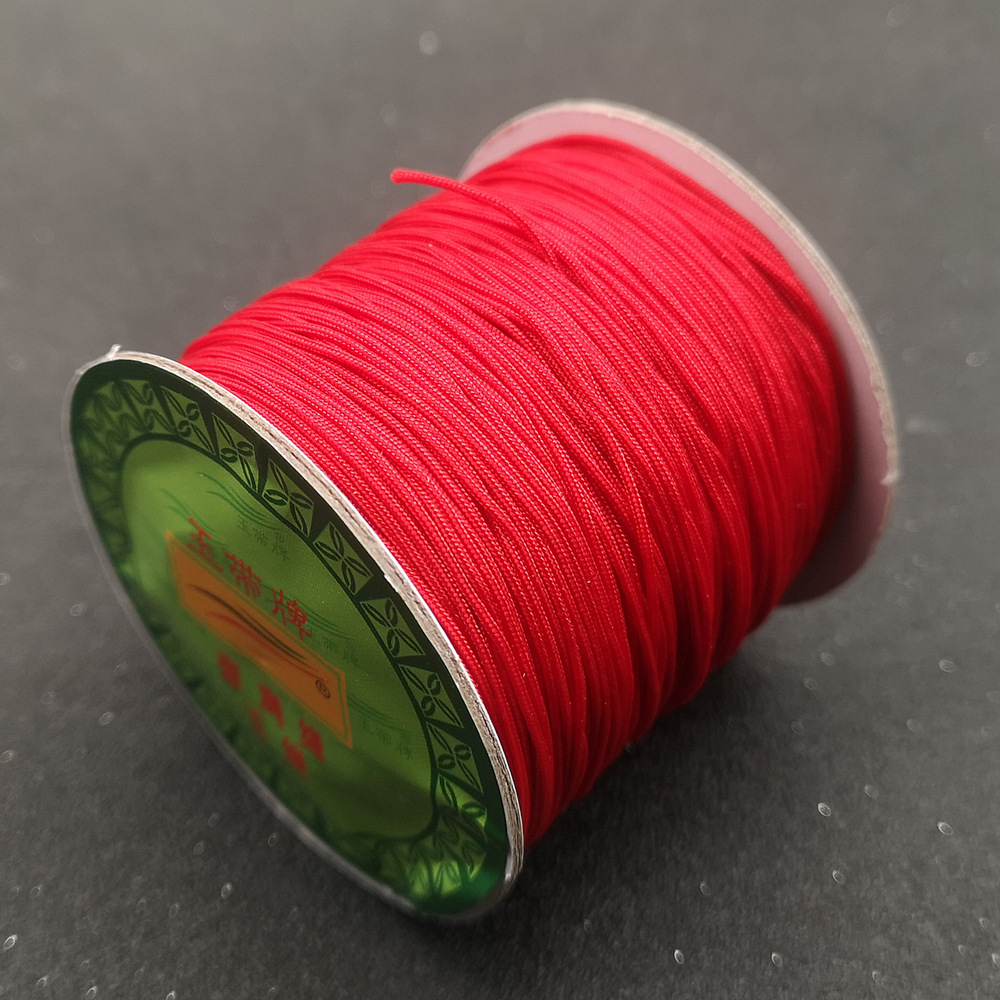 玉带牌72号玉线0.8mm72号台湾玉线diy玉项链编织绳子锦纶低价批发 2