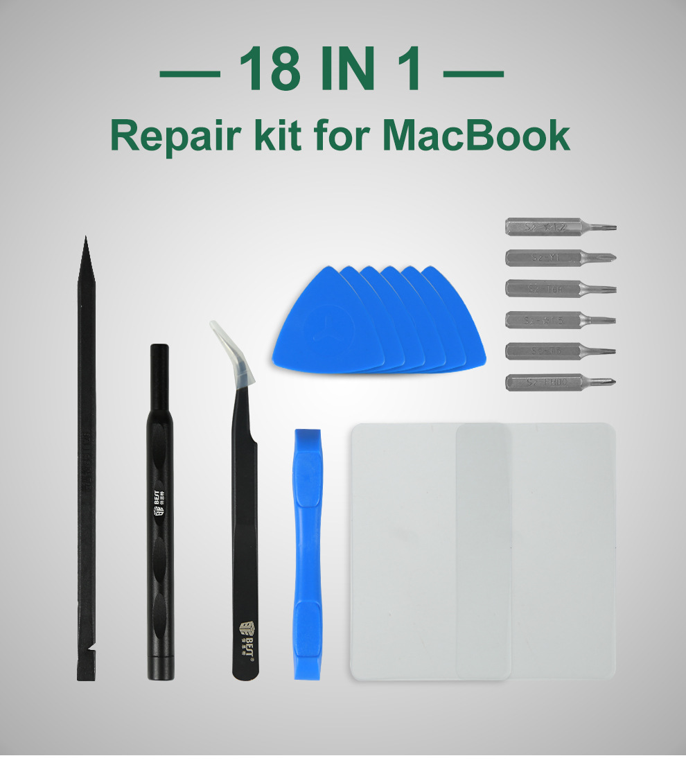 倍思特 苹果FOR IPAD/pro/air拆机工具 手机维修螺丝刀套装组合 10