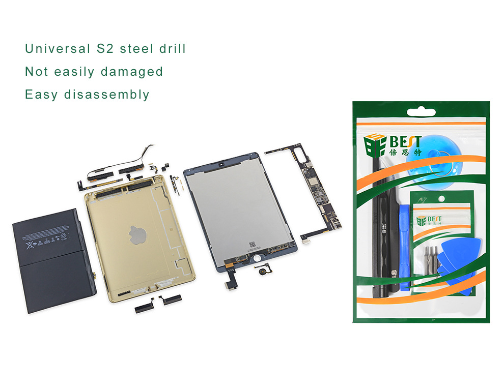 倍思特 苹果FOR IPAD/pro/air拆机工具 手机维修螺丝刀套装组合 5
