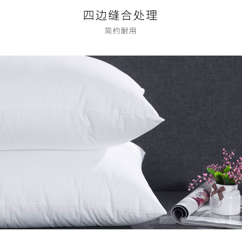 羽丝绒抱枕芯 全纯棉靠垫芯 酒店样板房腰靠包抱枕芯45 50 55 60 17
