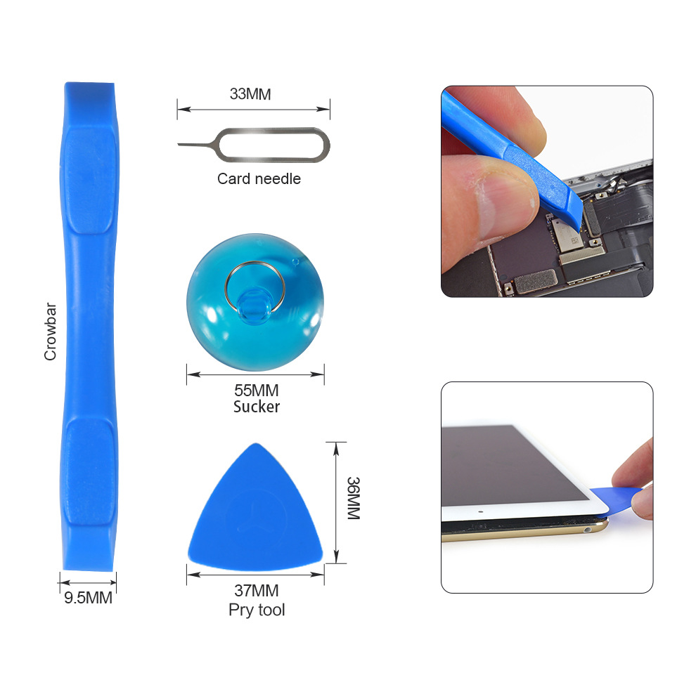 倍思特 苹果FOR IPAD/pro/air拆机工具 手机维修螺丝刀套装组合 8