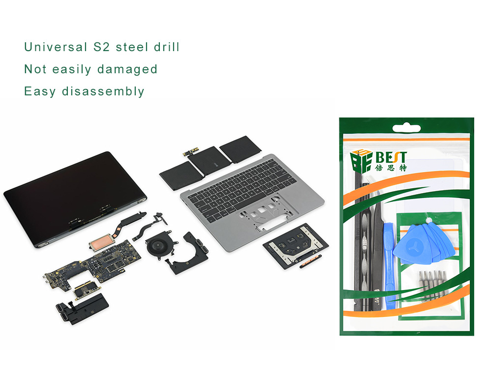 倍思特 苹果FOR IPAD/pro/air拆机工具 手机维修螺丝刀套装组合 14
