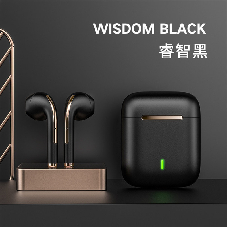 无线耳机私模J18降噪真无线TWS双耳运动蓝牙耳机超长续航大电量