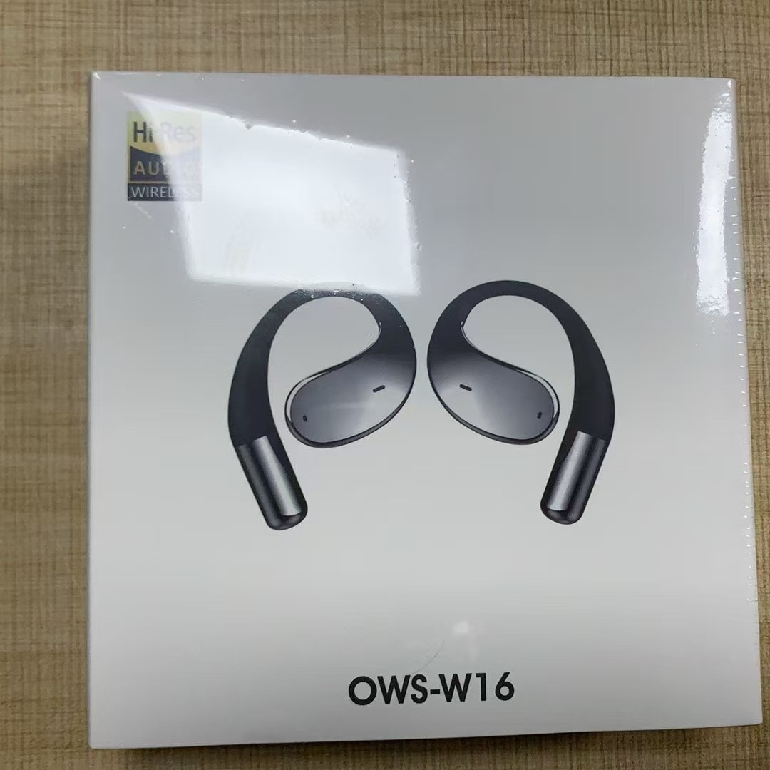 智能AI翻译OWS挂耳式无线蓝牙耳机W16temu跨境无限续航商务耳机 23