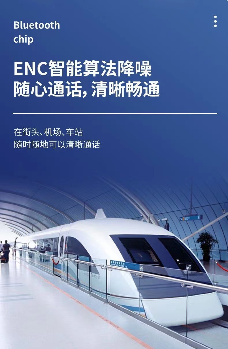 开放式无线蓝牙耳机数显电量挂耳式超长续航大电池单耳戴不痛旗舰 8