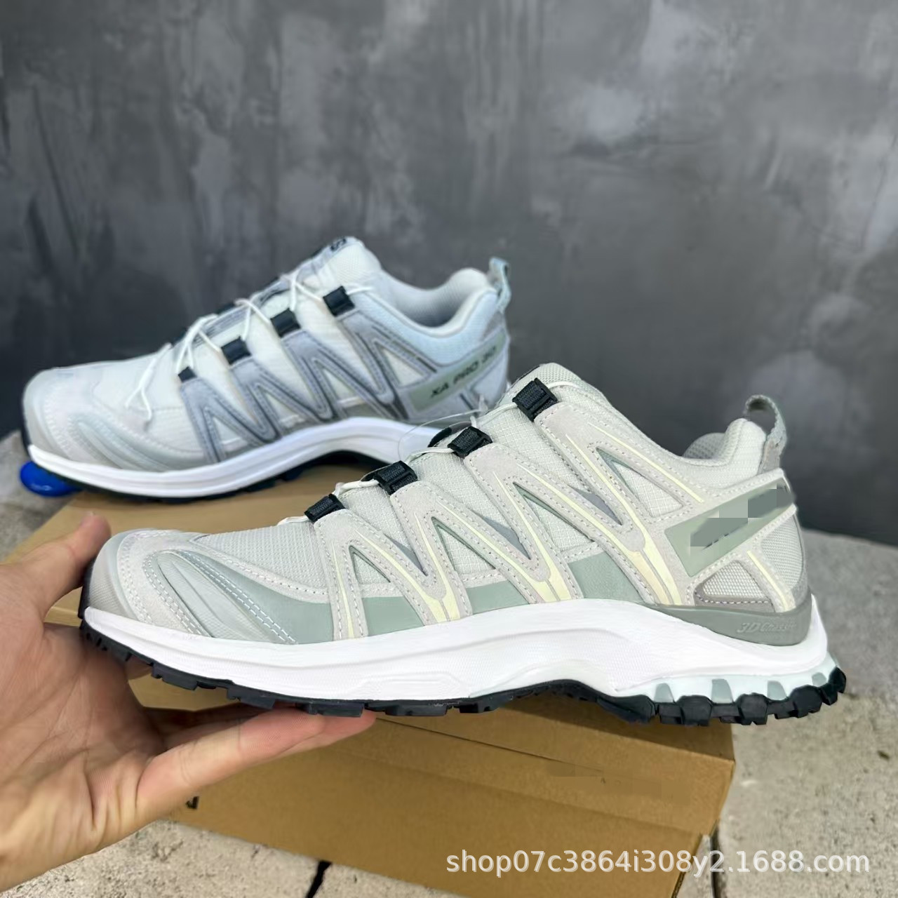 莆田鞋萨家SLMXAPro3DSUEDE男女XT-6户外登山运动跑步鞋越野 3