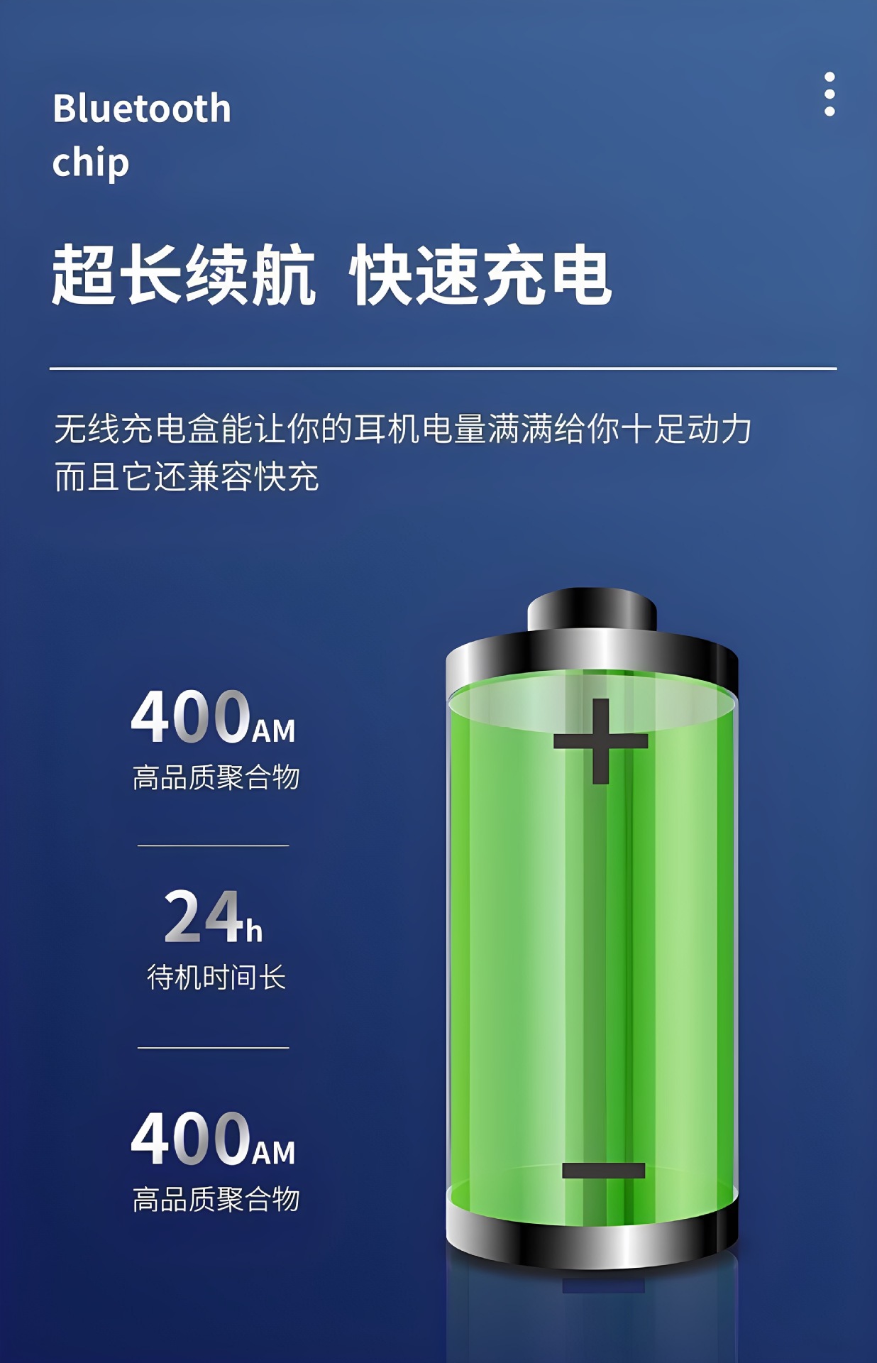 无线蓝牙耳机2025新款爆款超长续航大电量挂耳式运动开放式不入耳 8