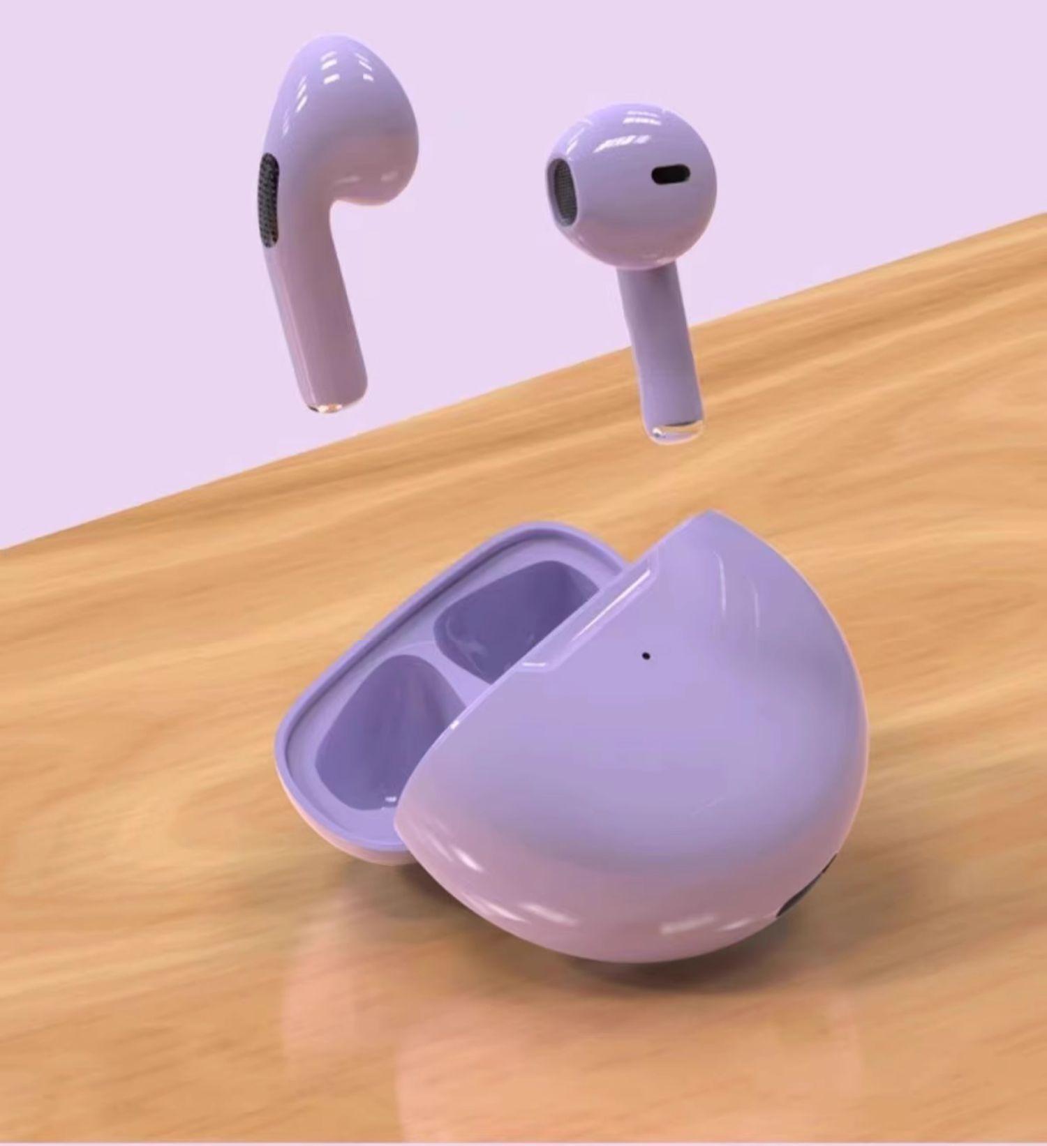 新款Pro6蓝牙耳机无线立体声双耳TWS入耳式马卡龙J6六代蓝牙耳机 15