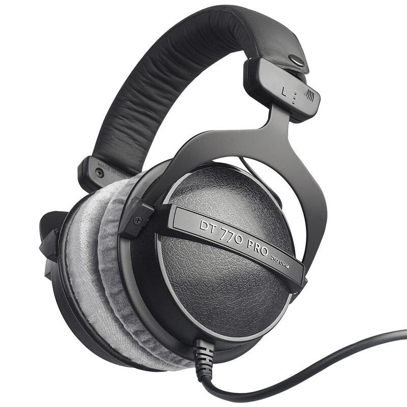 DT770 Pro监听耳机天鹅绒耳罩舒适佩戴开放式声场宽广音质纯净 9