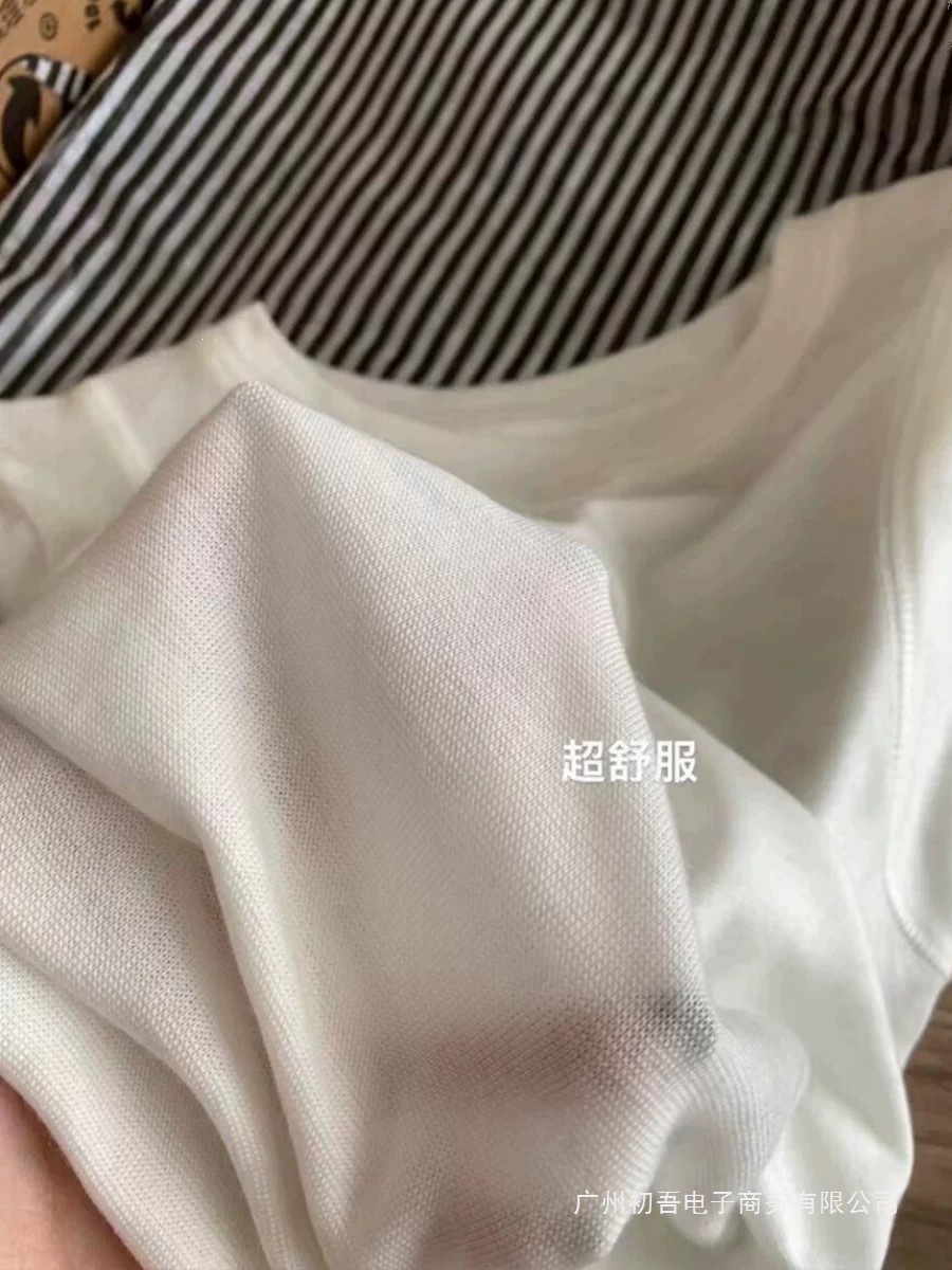 CHAO级无D推荐！挖肩面膜t！时尚设计师极简修身休闲短袖T恤上衣 3