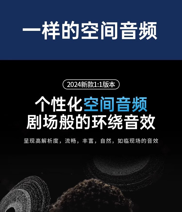 2026新款Ari4华强北6代无线蓝牙耳机入耳式ANC主动降噪适用于苹果 4