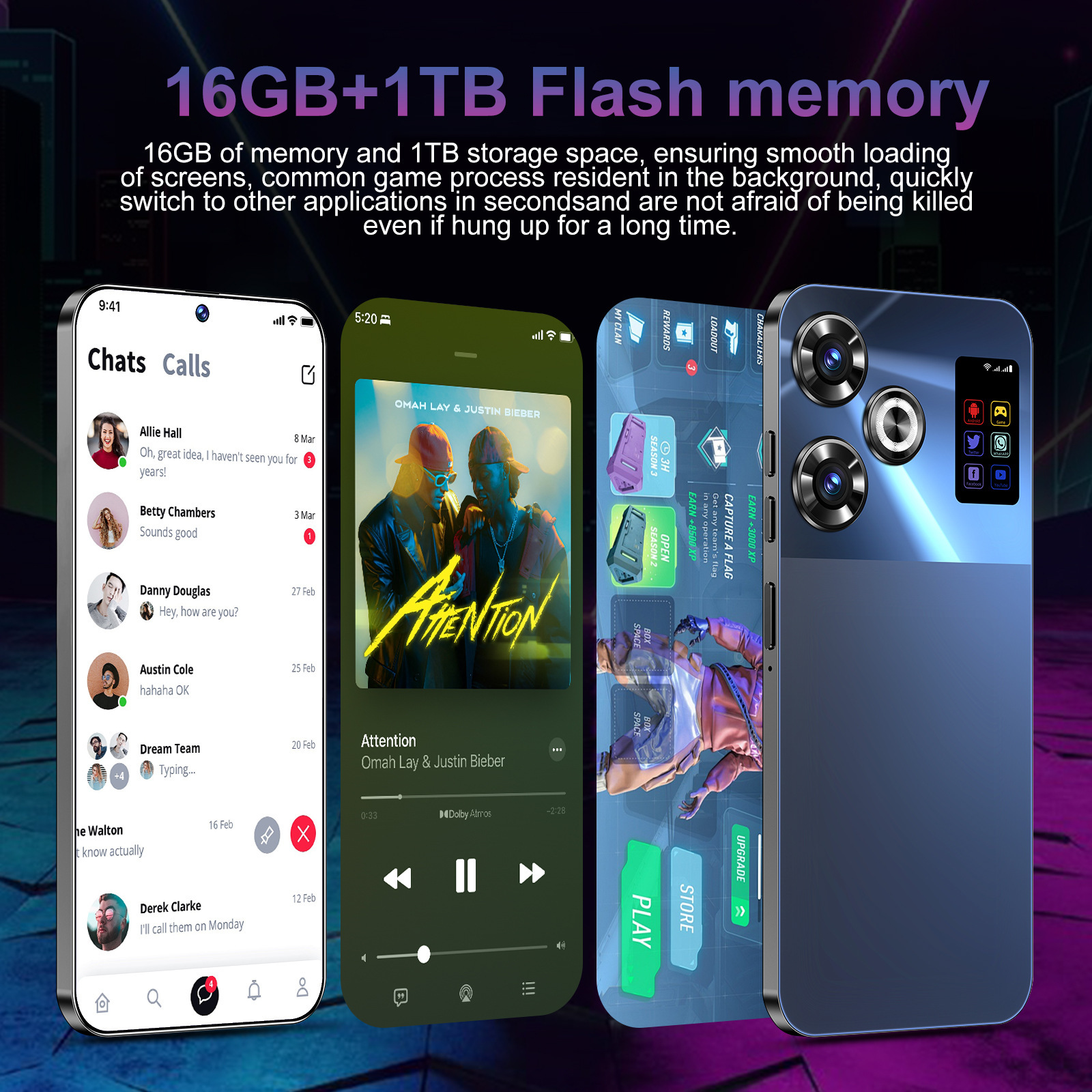 M6Pro新品跨境外贸智能手机安卓7.3英寸2+16G低价真4核全网通现货 6