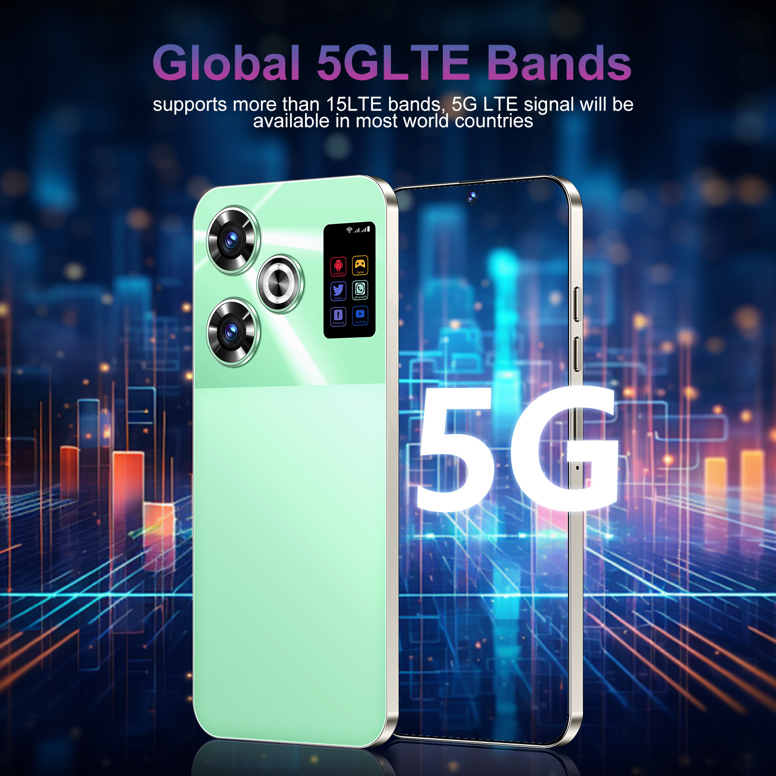 M6Pro新品跨境外贸智能手机安卓7.3英寸2+16G低价真4核全网通现货 13