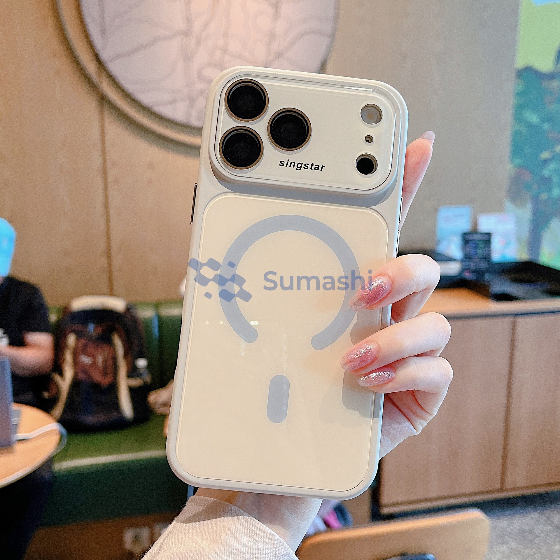 SUMASHI新上市！ins风糖果色磁吸亮面手机保护壳跨境批发价格优惠 4