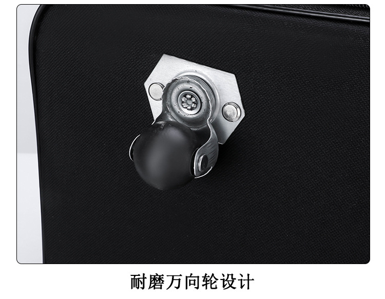 新款折叠行李箱旅行包可双背防水耐磨出差万向轮大容量航空托运包 22