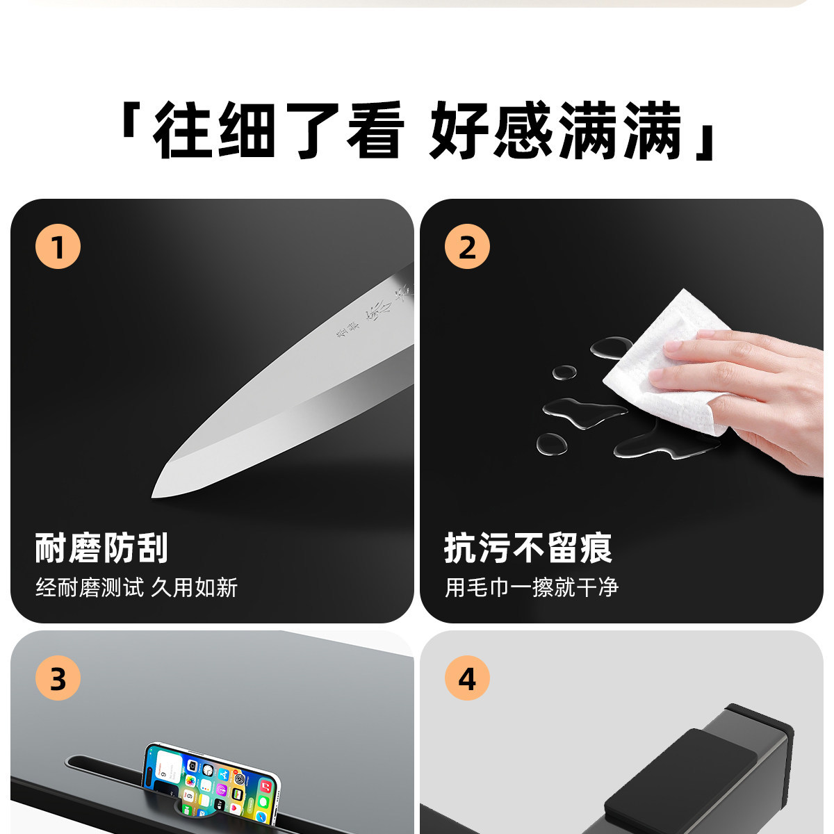 站立式工作台办公桌可升降桌台式电脑桌笔记本桌面折叠增高支架 22