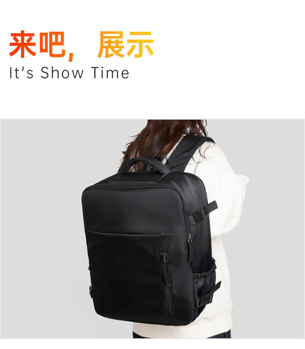 轻便大容量学生书包电脑包定制logo双肩包旅行背包短途旅游行李包 16