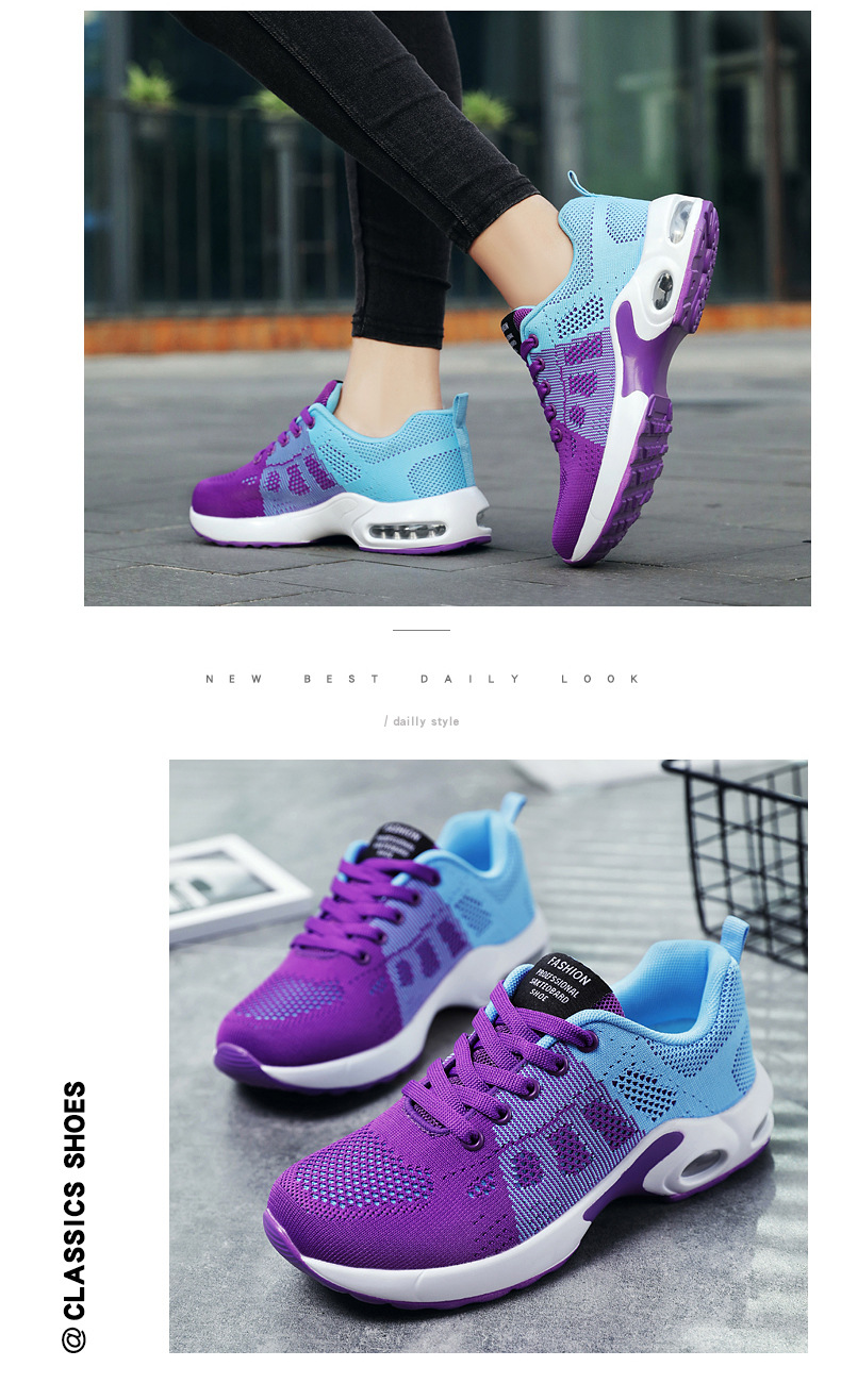 鞋子女2026外贸女鞋休闲鞋透气妈妈鞋轻便气垫跨境运动鞋女shoes 25