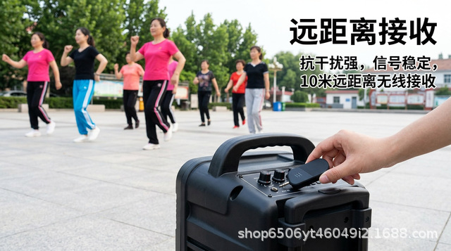通用无线降噪话筒教师上课小蜜蜂扩音器麦克风耳麦一拖二音响用 14