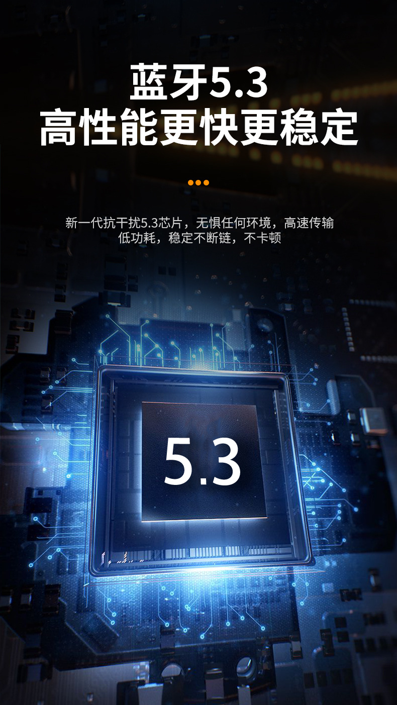 跨境无线蓝牙耳机挂耳式运动双耳跑步防水降噪亚马逊爆款超长续航 8