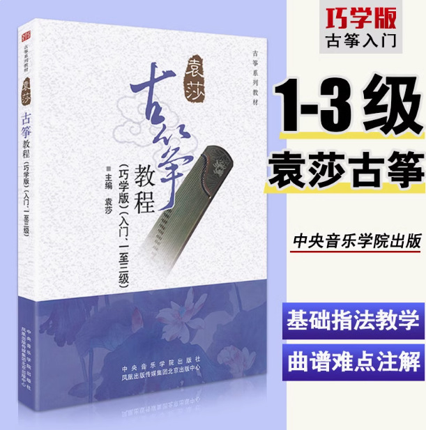 袁莎古筝教程1-9级 每日必弹古筝袁莎古筝教材流行曲曲集古筝考级 17