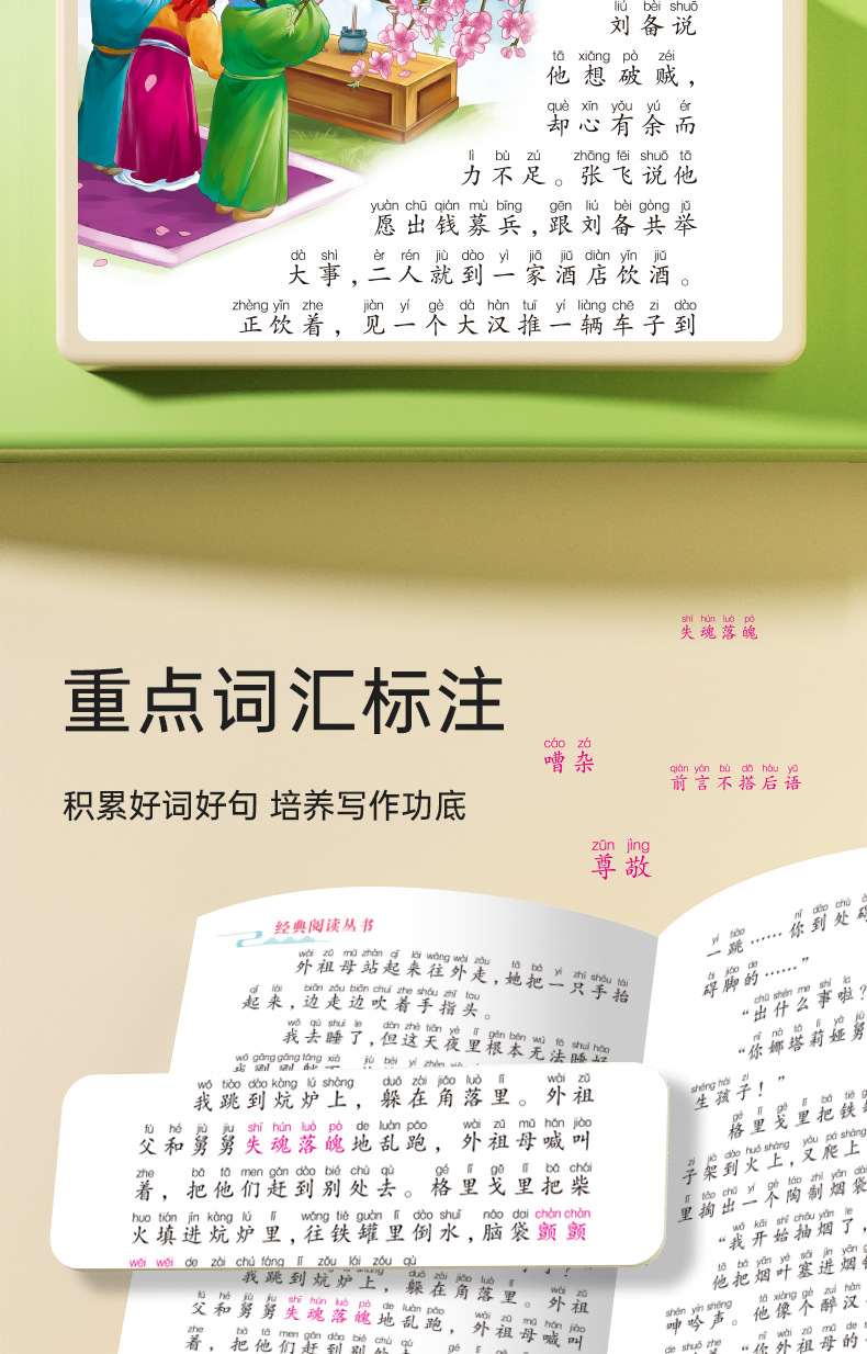 世界文学名著经典阅读丛书全套50册十万个为什么小学生课外书读物 6