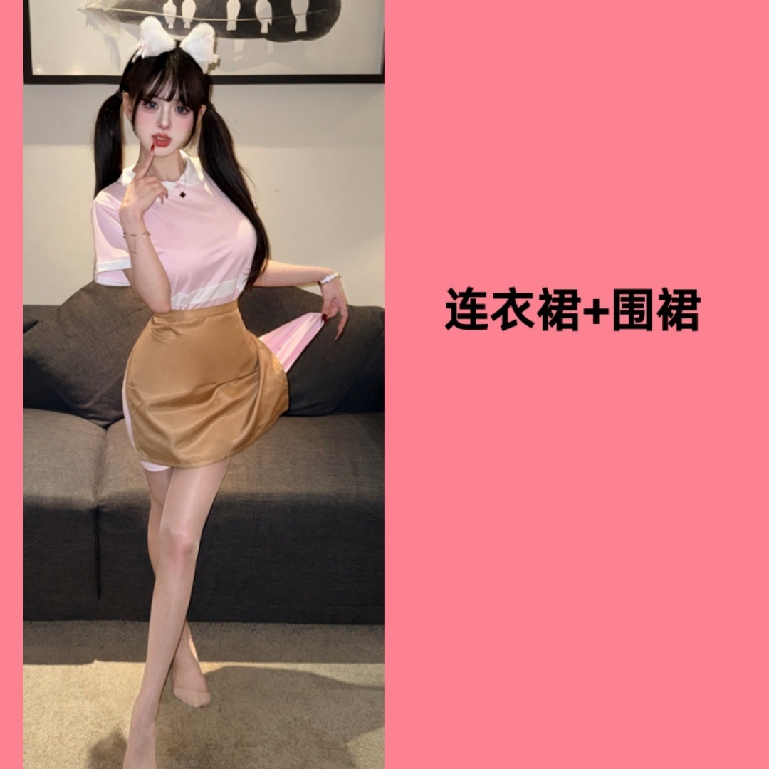 工装战斗服务员制服好利来套装女仆cos性感女佣学生洛丽塔连衣裙