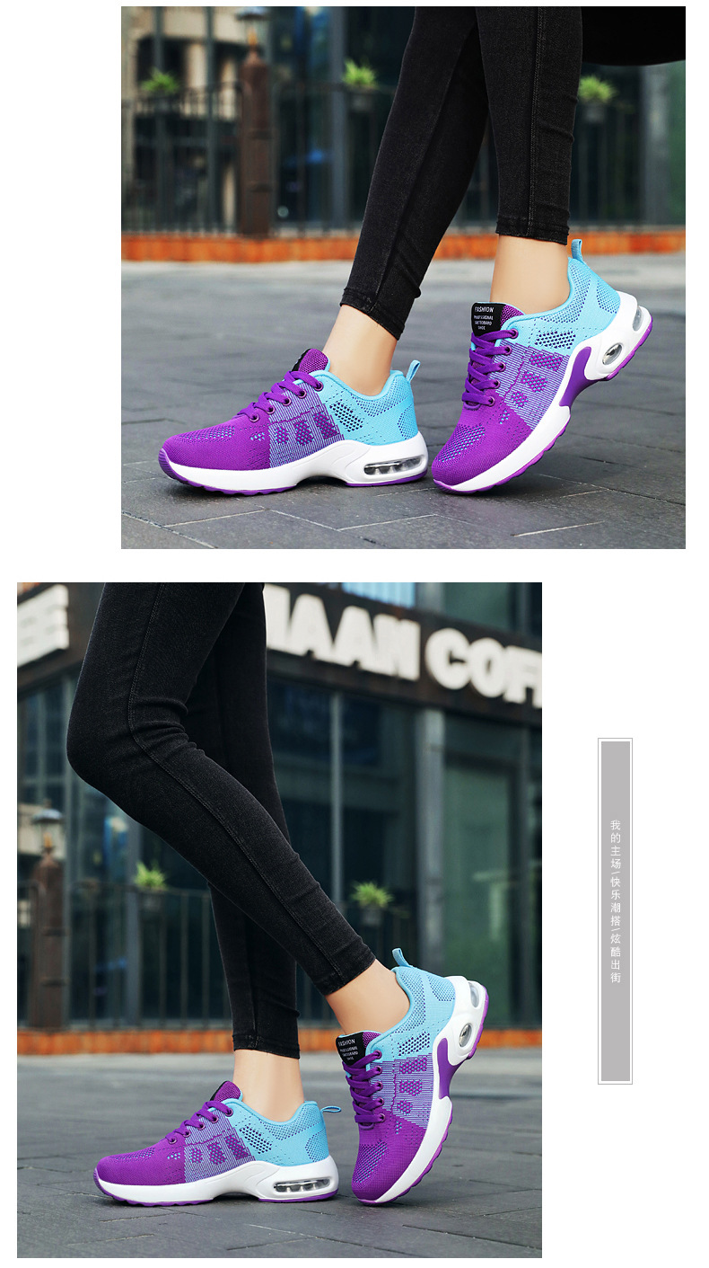 鞋子女2026外贸女鞋休闲鞋透气妈妈鞋轻便气垫跨境运动鞋女shoes 23