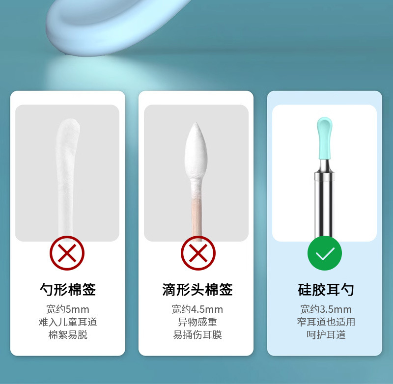 可视挖耳勺掏耳勺专业采耳工具掏耳朵无线内窥镜高清发光耳勺神器 9