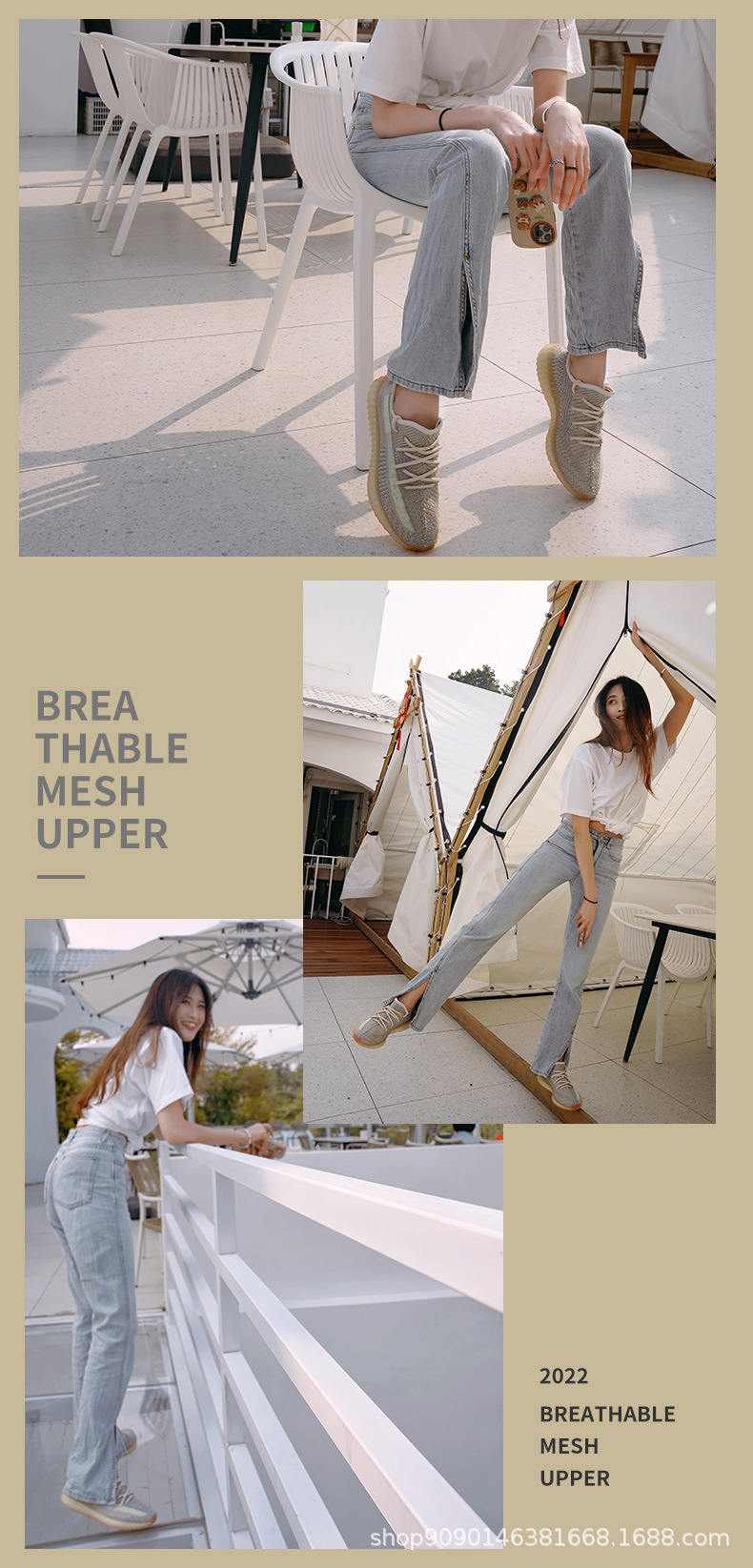 莆田高版本椰子鞋350男女真爆黑满天星夏季透气情侣休闲运动潮鞋 29