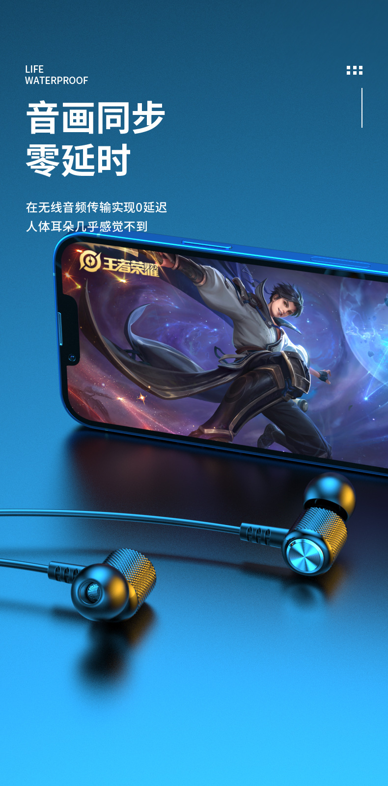 【大客户链接】蓝牙无线耳机挂脖运动入耳颈挂式超长待机厂家批发 12