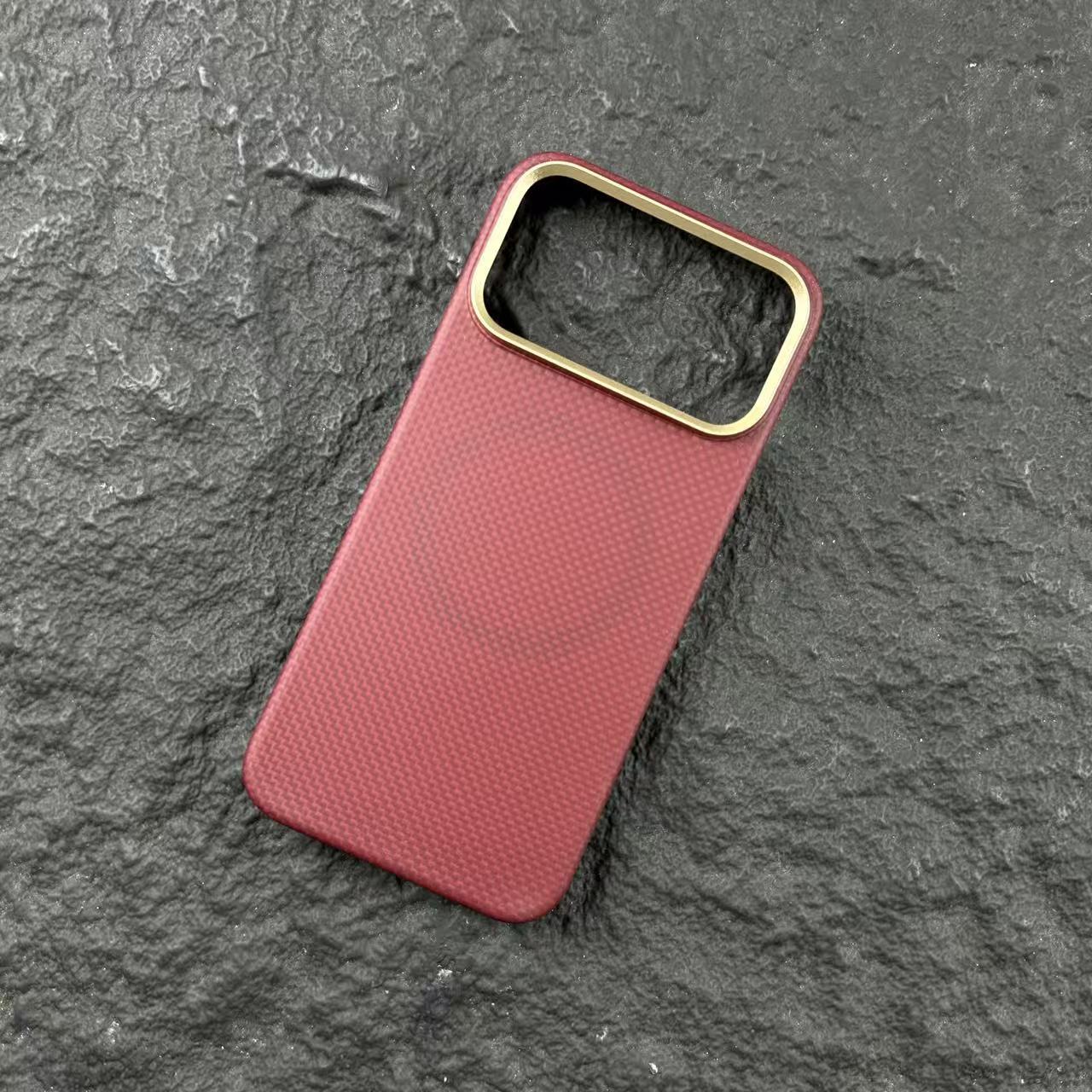 适用iPhone18 ProMax凯夫拉手机壳商务苹果18pro手机壳超薄磁吸 4