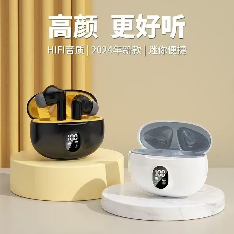 华强北二代三代pro四代五代蓝耳机杰理适用于苹果降噪TWS蓝牙耳机 5