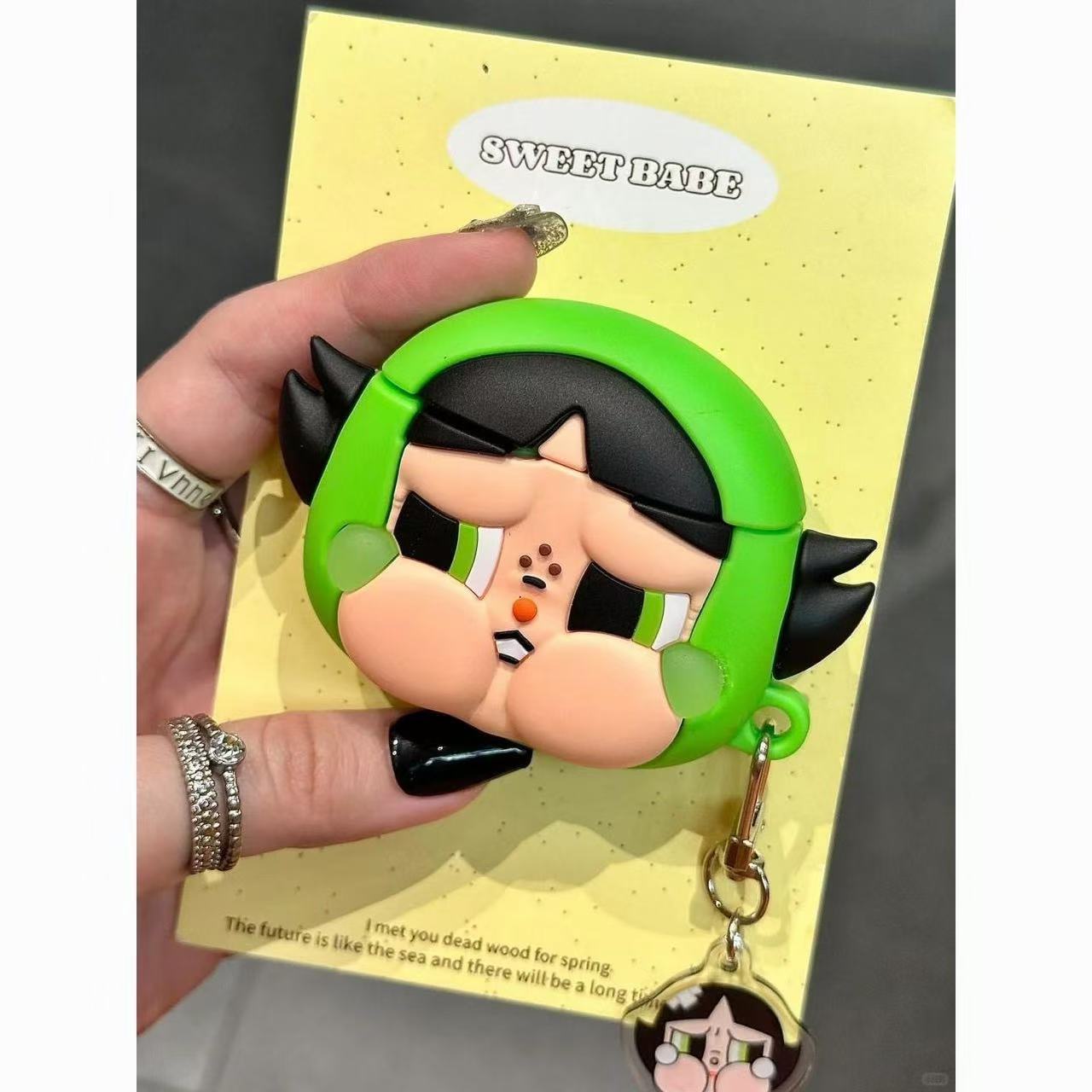 卡通airpods4代无线蓝牙耳机保护套可爱硅胶适用苹果pro3代软胶壳 6