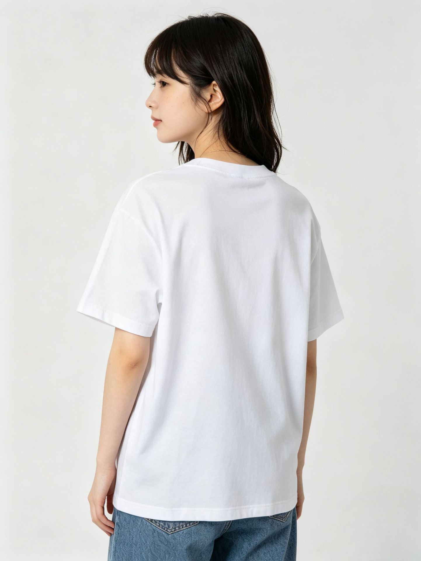 河北纯棉短袖男女款t恤定制logo图案工作服文化衫宽松大码版型T恤 12