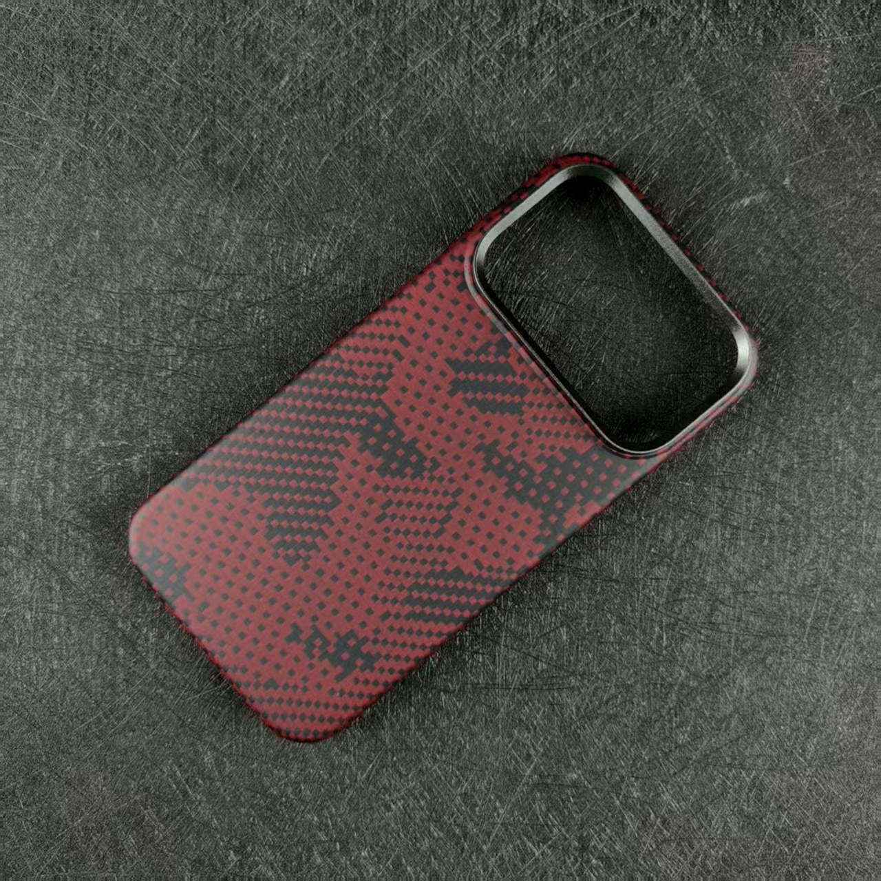 适用iPhone18 ProMax凯夫拉手机壳商务苹果18pro手机壳超薄磁吸 11