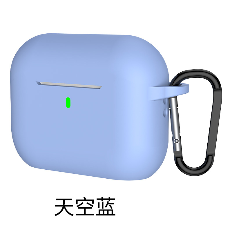 适用2025款Airpods Pro3无线蓝牙耳机保护壳苹果6代加厚2.5mm硅胶 18
