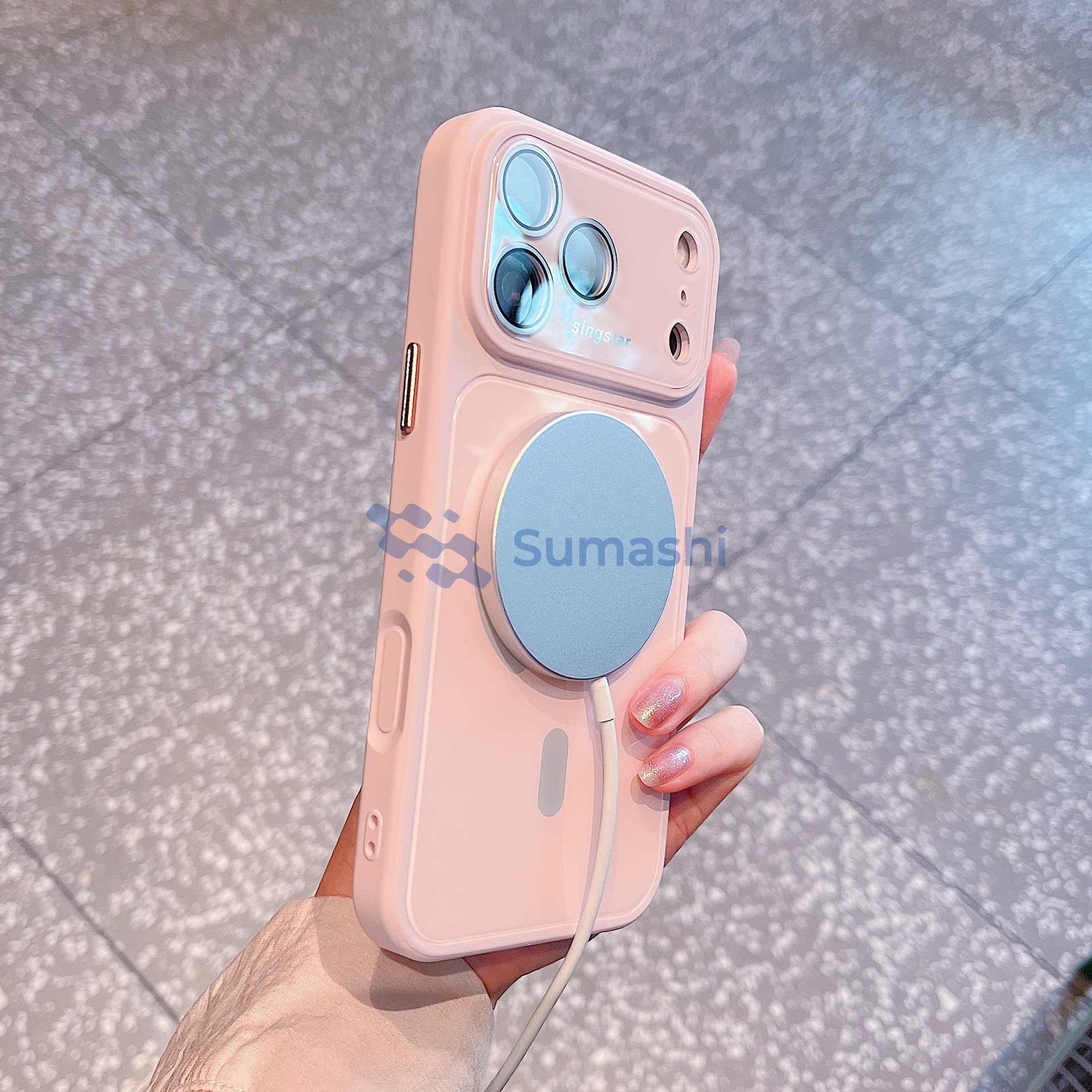 SUMASHI新上市！ins风糖果色磁吸亮面手机保护壳跨境批发价格优惠 9