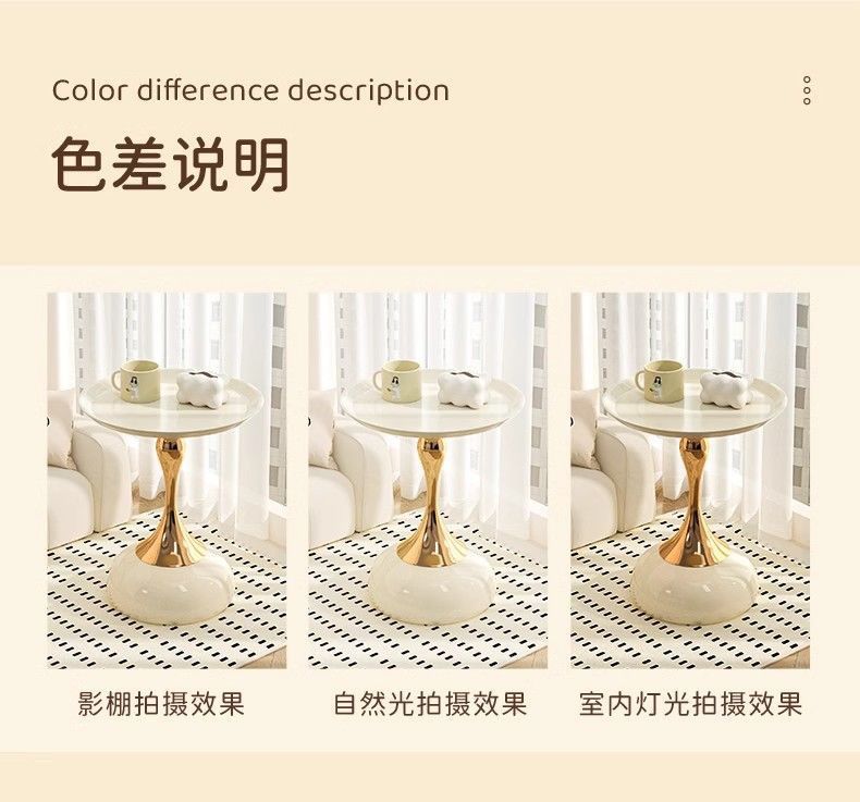网红小蛮腰茶几家用阳台简约移动角几创意床头柜轻奢客厅沙发边几 27