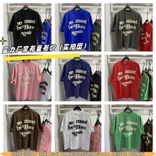 【加绒】侃爷同款发泡木棉花DENIM TEARS连帽卫衣休闲卫裤套装潮 13