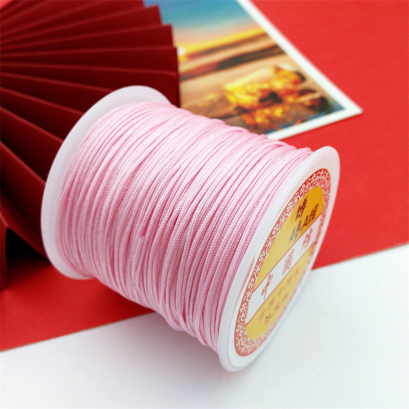 博婷牌A玉线70米 1mm中秋节五彩七彩线材diy手链项链手工编织材料