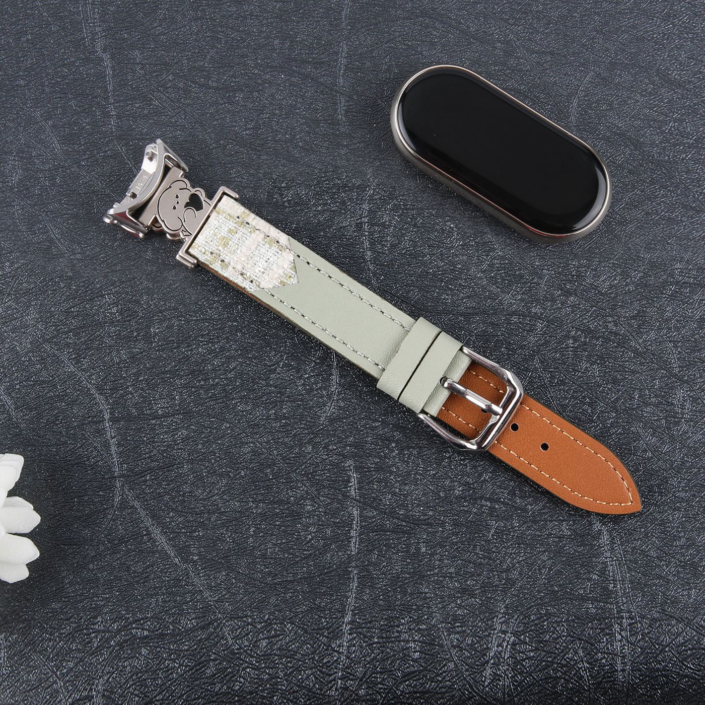 适用小米9/10手环表带华为gt6/fit4苹果iwatch11高级感手链式表带 20