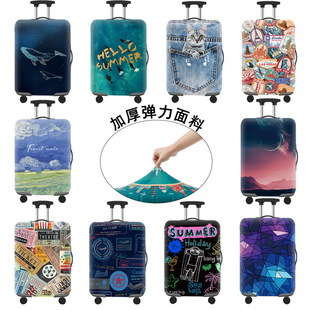 义乌JIT送仓卡通行李箱保护套TEMUSHEIN亚马逊ETSYPOD跨境OZON 2