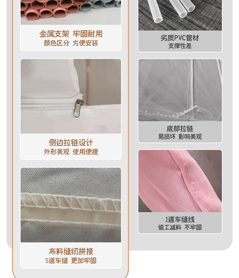 ins风儿童帐篷室内女孩男孩玩具屋公主格子小房子公主城堡游戏屋 5