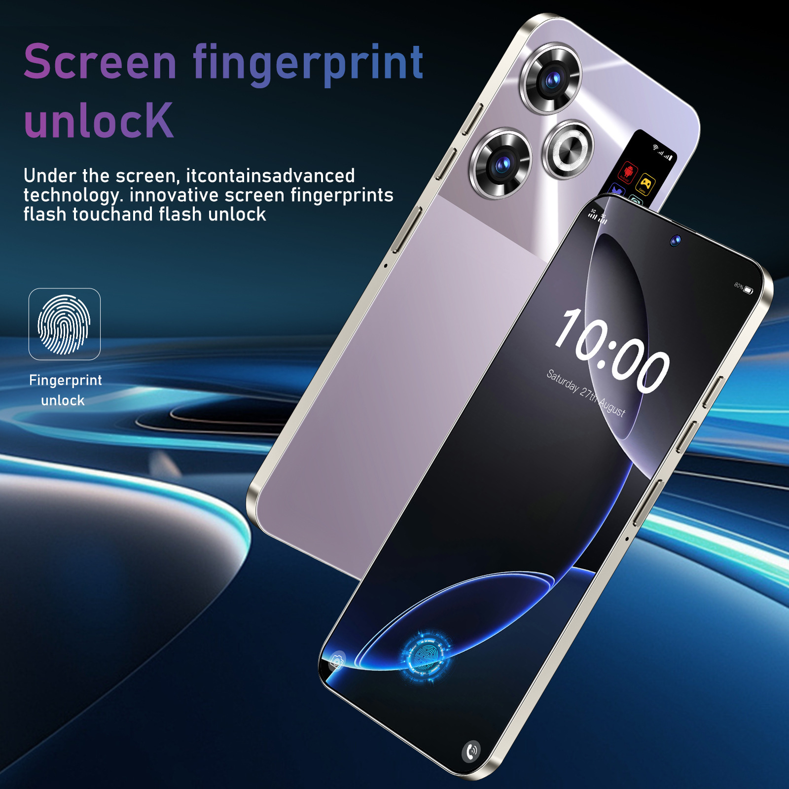 M6Pro新品跨境外贸智能手机安卓7.3英寸2+16G低价真4核全网通现货 10