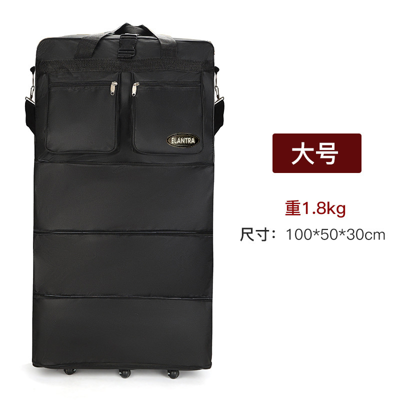 加大航空托运包大容量多功能短途旅行箱万向轮搬家折叠收纳行李包